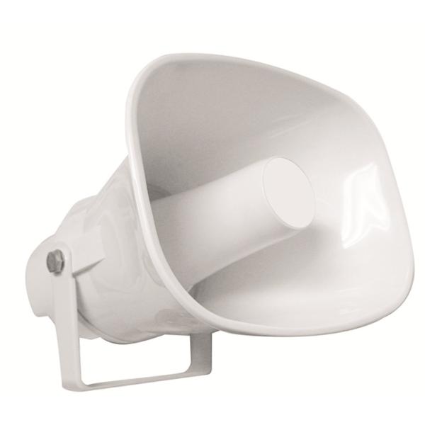 OEM ODM Horn Speaker 100V / 70V 3.8/7.5/15/30w/8ohm White Waterproof