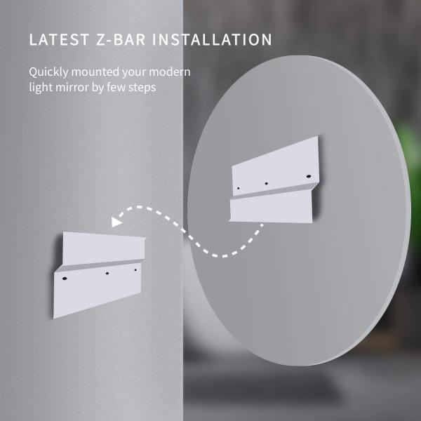 Отель освещенное зеркало телевизора без рамы светодиодный освещенный ванной зеркало для салона красоты