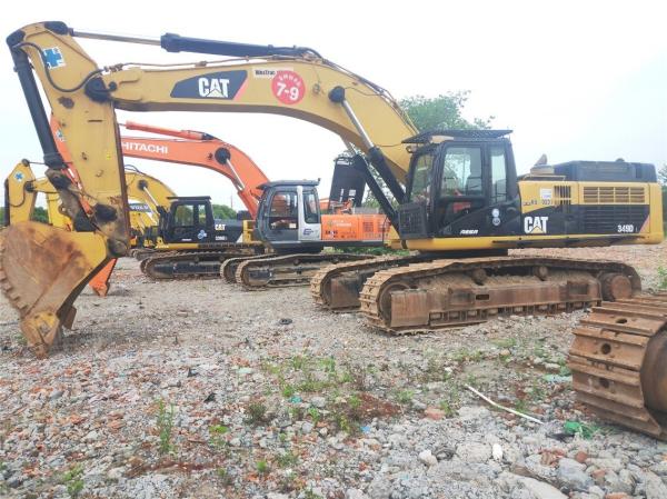                  Used 49 Ton Mining Crawler Excavator Cat 349d Caterpillar Digger on Promotion             