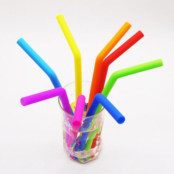 Food Grade Colorful Silicone Kitchenware OEM Silicone Straw​