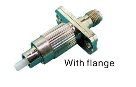 High Reconnectability Fiber Optic Adapter SMA Female To FC/ST/LC Male Hybrid Converter