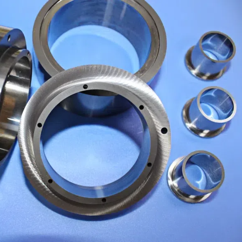 Non-Magnetic High Wear Resistance Tungsten Carbide Ring Set Precision Ground for Critical Assembly