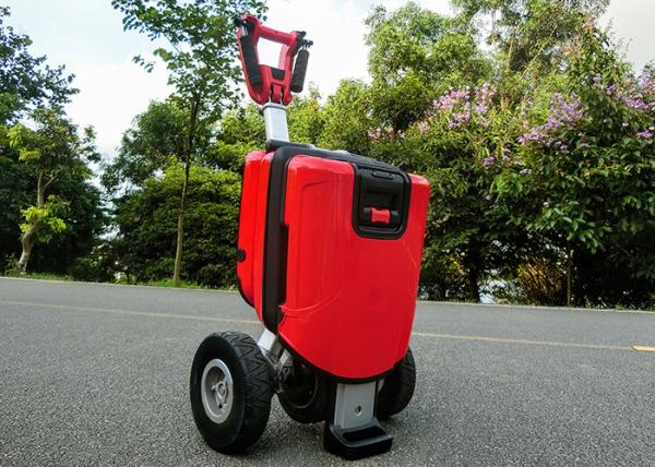 Brushless DC Motor Electric Scooter For Adults , 48V 8.7Ah Lithium Battery Travel Mobility Scooter