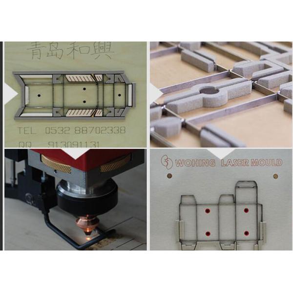 Plywood Die Board Laser Cutting Machine With 1250X2500 Mm CNC Table Size