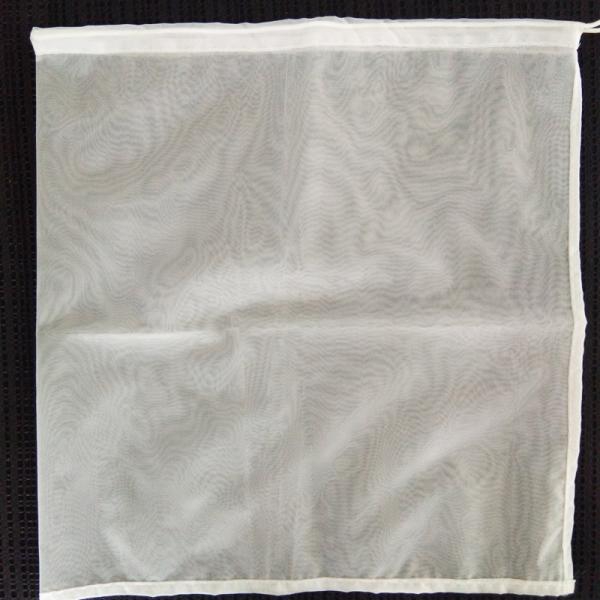 100 Micron Nylon Swimming Pool Water / Mineral Water Filter Bag With Steel Ring