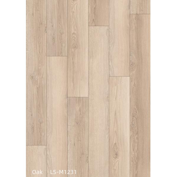 Oak Look Luxury Vinyl PVC SPC Flooring Eco Friendly Unilin Click LS-W1198