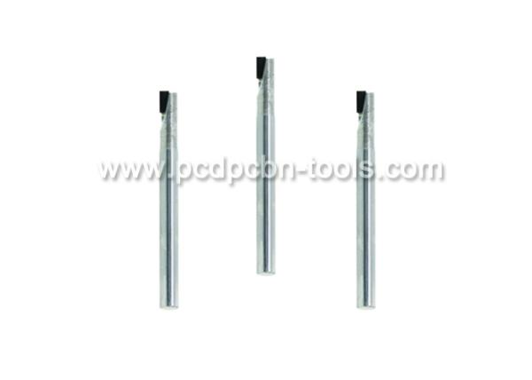 Diamond Coated PCD End Mills , Composite Carbide End Mills For Aluminum