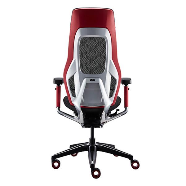 Black Leather Headrest Swivel Gaming Chair High Back PA Frame Home Office