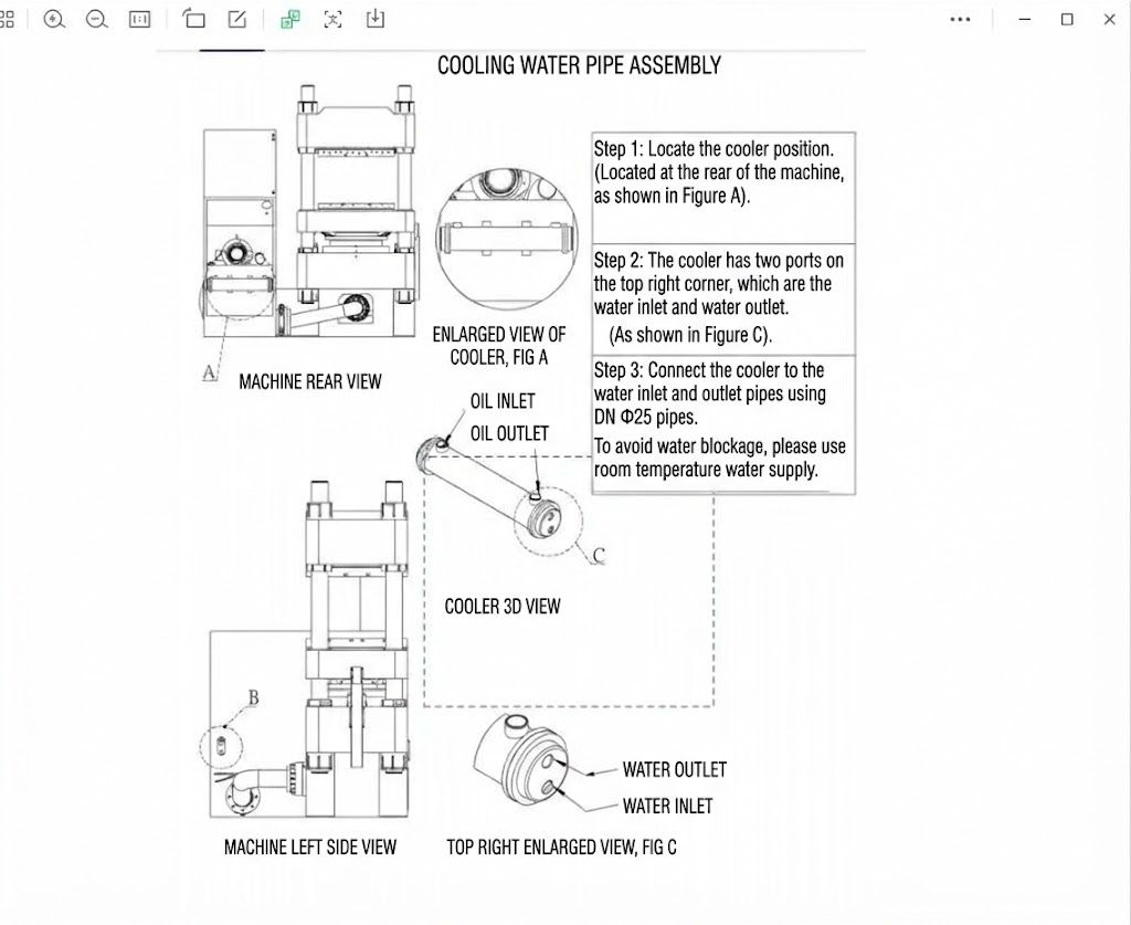PLC Touch Screen Refurbished Melamine Press Machine with 150T-400T Capacity