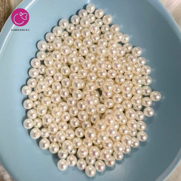 Mini Size 1.5-2mm Freshwater Cultued Real Loose Pearl Beads Without Hole Drilled for DIY Jewelry Making