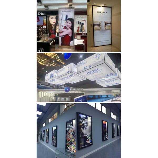 Double Sided Outdoor Vinyl Banners Exterior Light Box Advertising Light Boxes  Extra Large