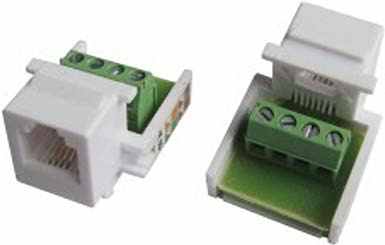 Structure Cabling Modules RJ45/11 Keystone Jacks , from China Manufacturer - Zion Communiation