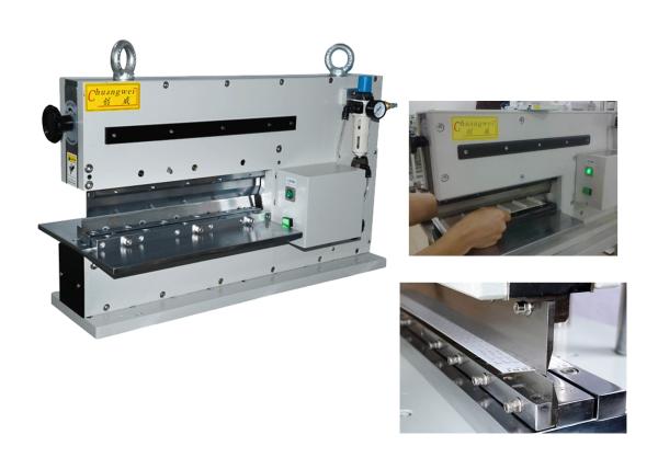 A máquina de corte pneumática do PWB, CWVC-2L motorizou PWB linear Depanelizer da lâmina