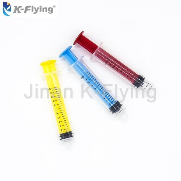 Colored Disposable Plastic Piston Irrigation Syringe 3ml 6ml 10ml