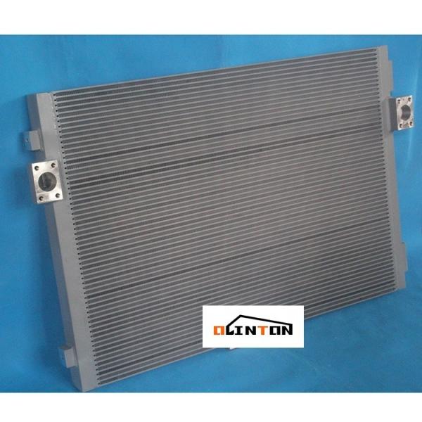E345C refroidisseur à huile en plaque d'aluminium refroidisseur à air radiateur pour la conception