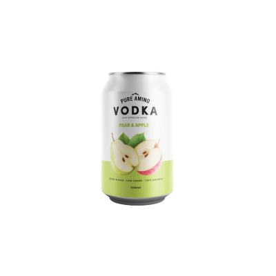 Pear Apple Flavor Alcoholic Beverage Canning 330ml Aluminum Can Canning Cocktails