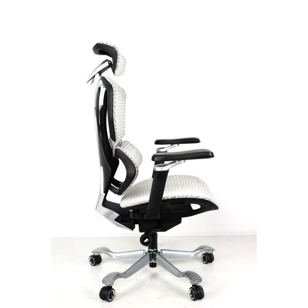 High Back Ergonomic Office Mesh Chair Racing Chair Black with 5D Armrest