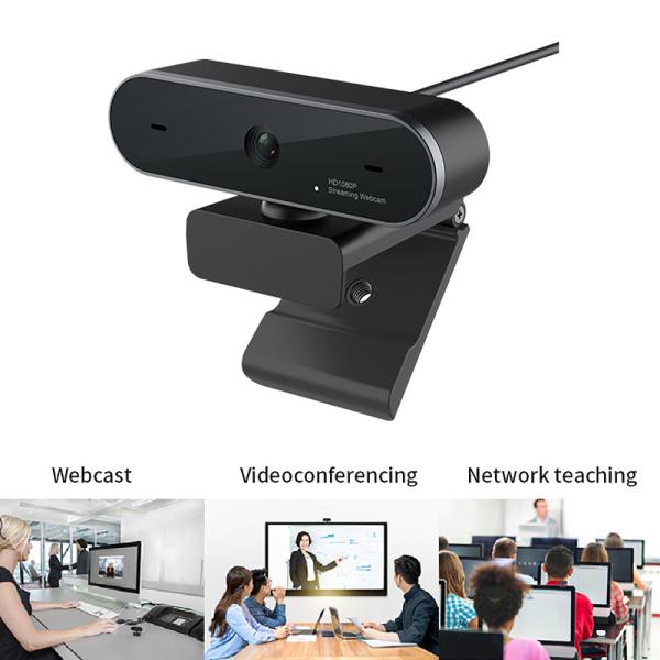 Digital 1080P Gaming Webcam Wide Angle PC Camera For Video Chatting