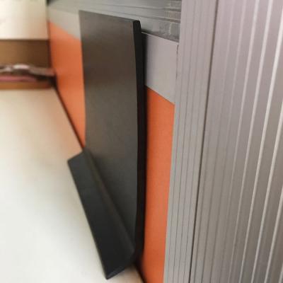 Base de parede de borracha fácil de instalar com dedos de dedos Escolha entre o código RAL ou o código Pantone