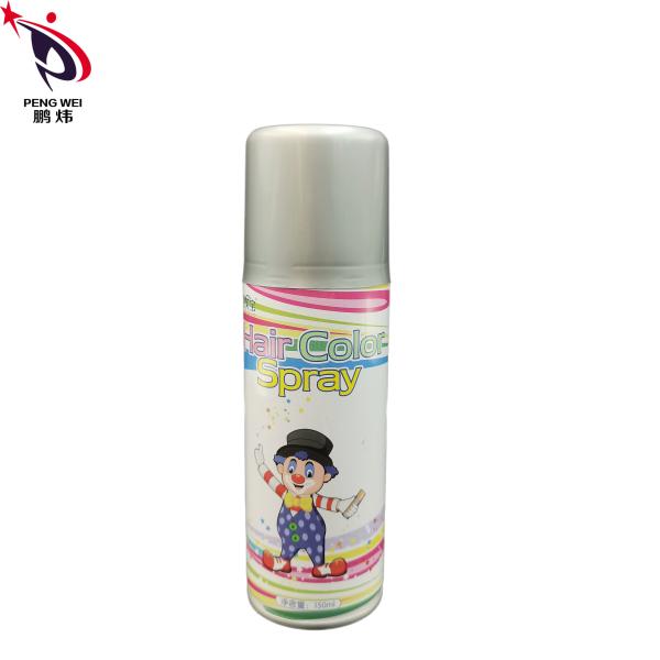 Wedding Tinplate Wash Out Hair Colour Spray Odorless Eco Friendly