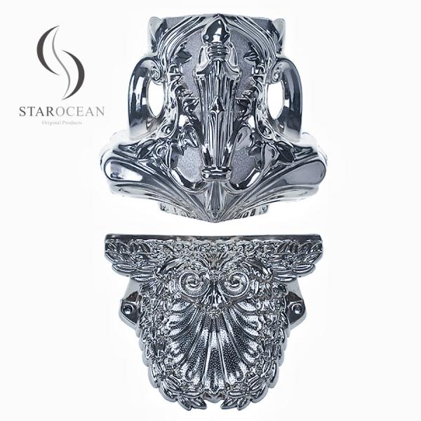 Silver Plating High-Strength Metal Coffin Accessories For Funeral Ornamentation18#