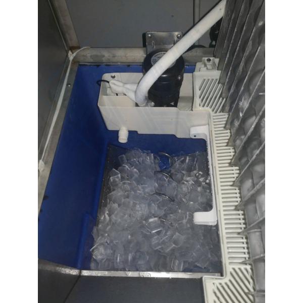 Silver Ice Cube Maker Machine Accessories for Refrigerator Evaporator 22x22x22mm