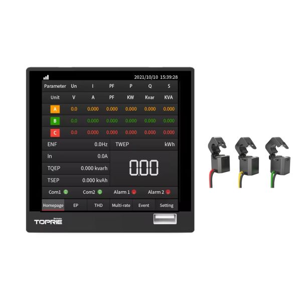 3p4w Power Quality Data Logger Power Energy Meter With Smart Iot