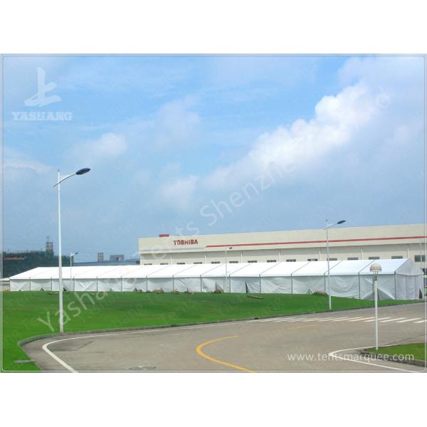Light Weight White Factory Temporary Outdoor Warehouse Tents, 15x70M Industrial Canopy Tent