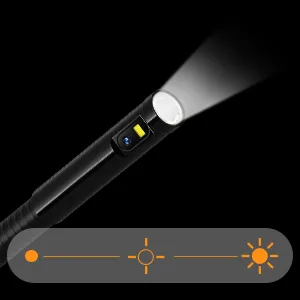 7.6mm Single Lens Industrial Endoscope IP67 Waterproof with 5 Inch IPS Screen
