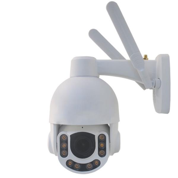 Home 4k PTZ Outdoor Security Camera , Surveillance IP Camera Waterproof
