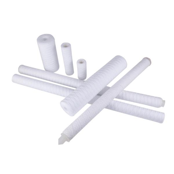 Pure Water Process PP Sediment String Wound Water Cartridge for Household Pre-Filtration