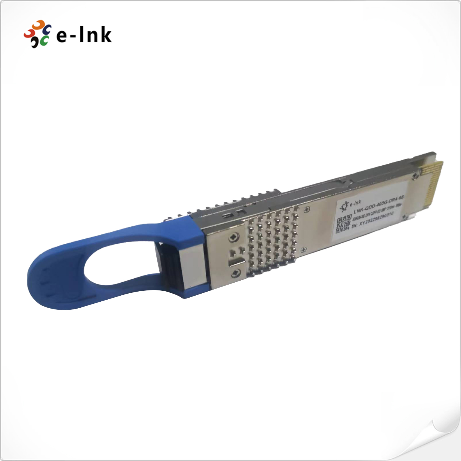 Волокно одиночного режима приемопередатчика 400GBASE-DR4 1310nm 500m стекловолокна QSFP28