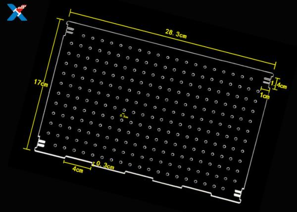 Customized Acrylic Aquarium Fish Tank Isolation Divider Filter Partition Board