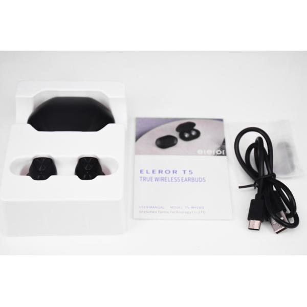 IPX7 Stereo Solid Bass Music Touch Mini Invisible Binaural Earphone Headphones Headset Earbuds