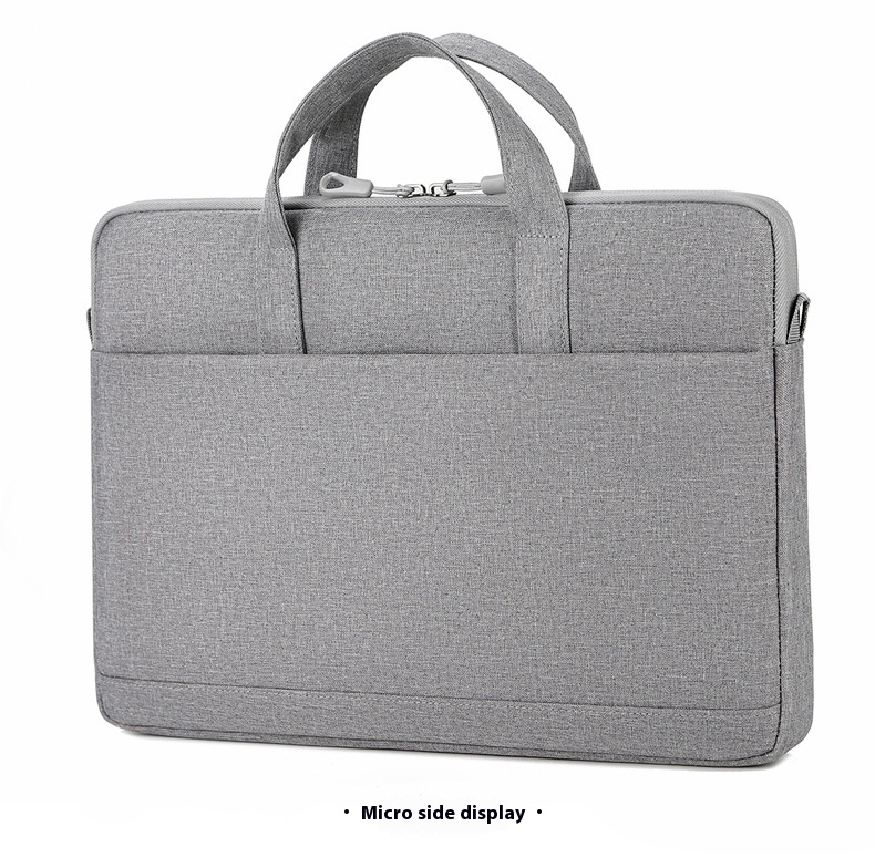 Women's Briefcase Laptop Bag 13/14/15.6 Inch Tablet Sleeve Men's Business Shoulder Bag with Custom Logo Printing Wholesale OEM/ODM/Private Label