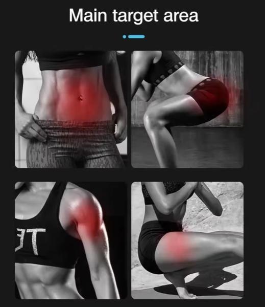 Portable Ems Body Slimming Muscle Stimulate Machine For Arms / Belly / Thigh Treatment