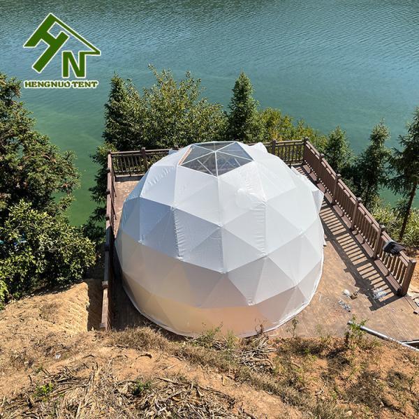 2 People Small Geo Dome Tent 5m 6m Diameter  For Living