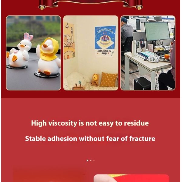 Super Sticky Double-Sided Tape Year Snake Spring Festival Couplets Easy-To-Tear Cloth-Based Mesh Traceless Adhesive Paper Film