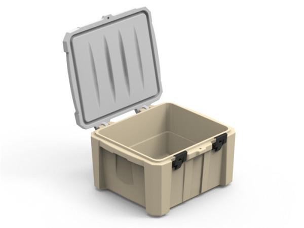 Double Wall Plastic Rotational Molded Cooler 150L Ice Box With Lock System