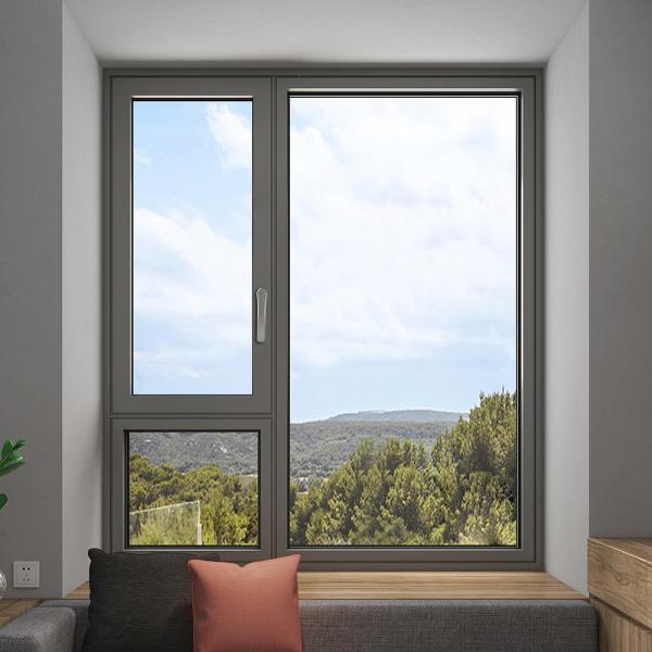 Venda direta Folding Screen Alumínio Janela deslizante para casa 2,2 mm espessura da parede