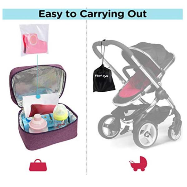 Child Travel Foldable Potty Seat , Portable Baby Toddler Toilet Seat