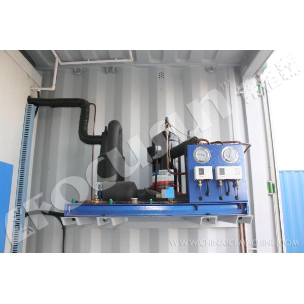 Compresor Bitzer Sala de frío en contenedores para almacenar carne, mariscos, verduras o hielo