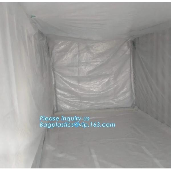 8Mil Open Top Drawstring Dumpster Container Liners,dumpster containe liners for garbage disposable,20 yard drawstring bl