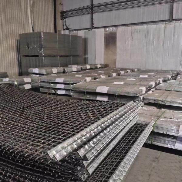 Heavy 6mm 8mm 12mm Wire Crimped Wire Mesh Mine Mesh Vibrating Screen