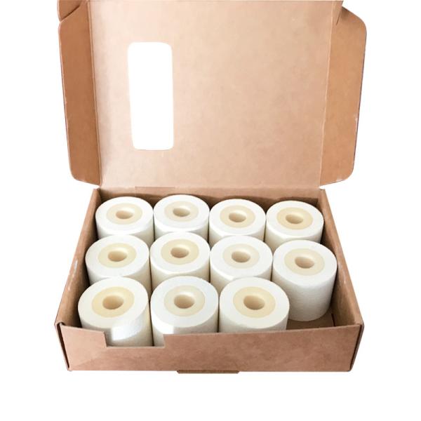rolos quentes pretos da tinta de 36mm*32mm personalizados para a data de expiração do MRP
