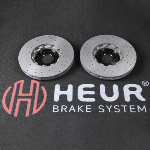 Heur Ceramic Carbon Brake Rotors For Tesla Model S Y 3 Upgrade 400*36mm F Set