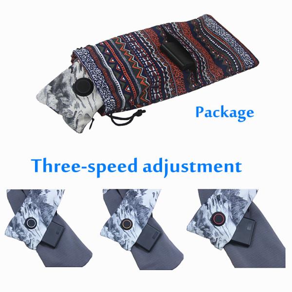 Длинноволновая часть инфракрасной области шарфа электрического шарфа Usb перезаряжаемые нагретая Washable
