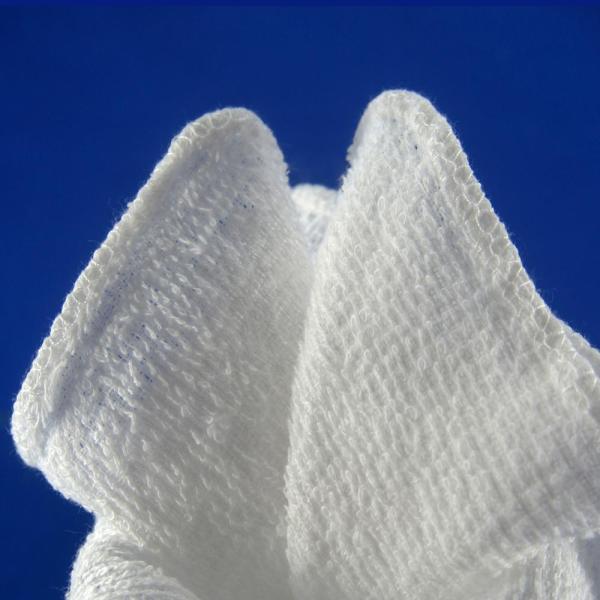 White Overlocked Airline Plain Towel