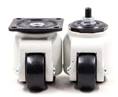 92MM leveling plate casters 1000kg for Display Manufacturing Equipment