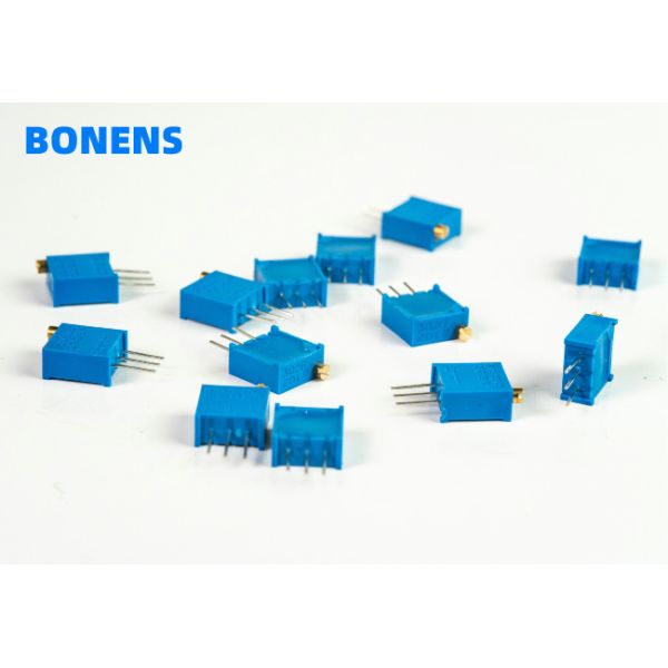 3296w 10k ohm 0.5 watt glass glaze multiturn rotary trimmer potentiometers variable resistors
